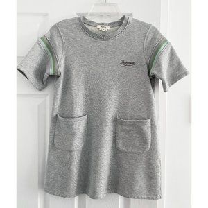 ** KIDS ** Bonpoint Grey Sweatshirt Dress, size 10y